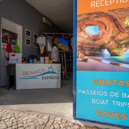 a sign in front of a store