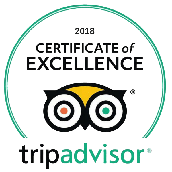 2018_Transparent Certificate TripAdvisor a close up of a logo